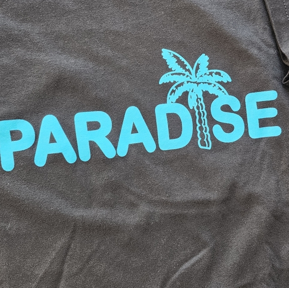 Future Palms Men's Paradise Graphic Tee in Black, Large - Picture 2 of 7